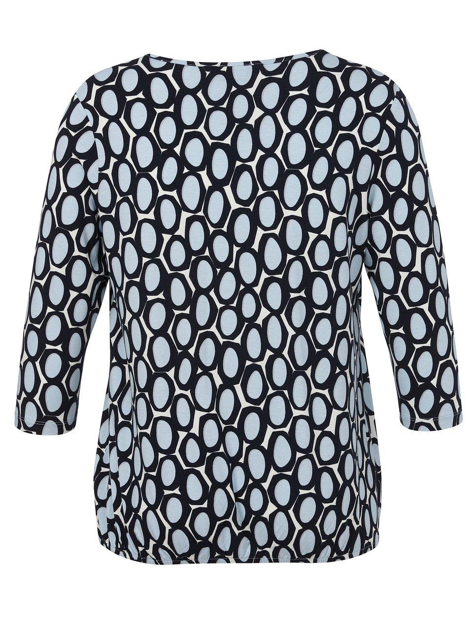 Thumbnail - Rundhals-Shirt 3/4-Arm Via Appia Due blau