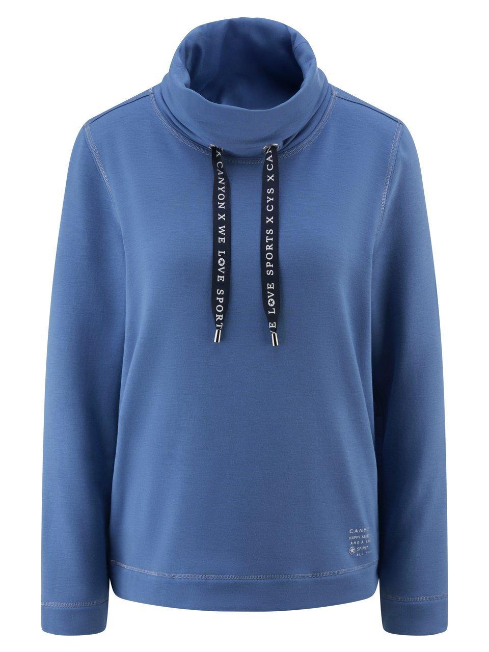 Rollkragen-Sweatshirt Canyon blau günstig online kaufen