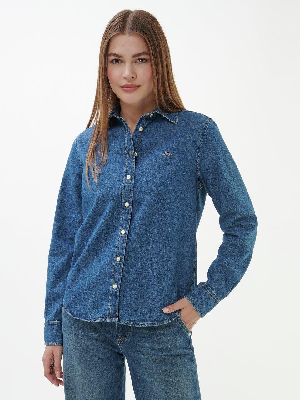 GANT - Jeansbluse