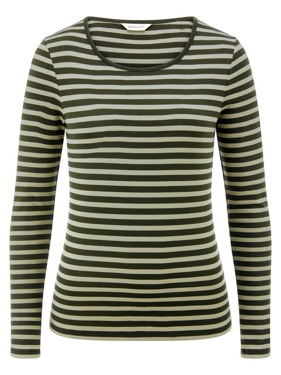 Rundhals-Shirt GANT grün günstig online kaufen
