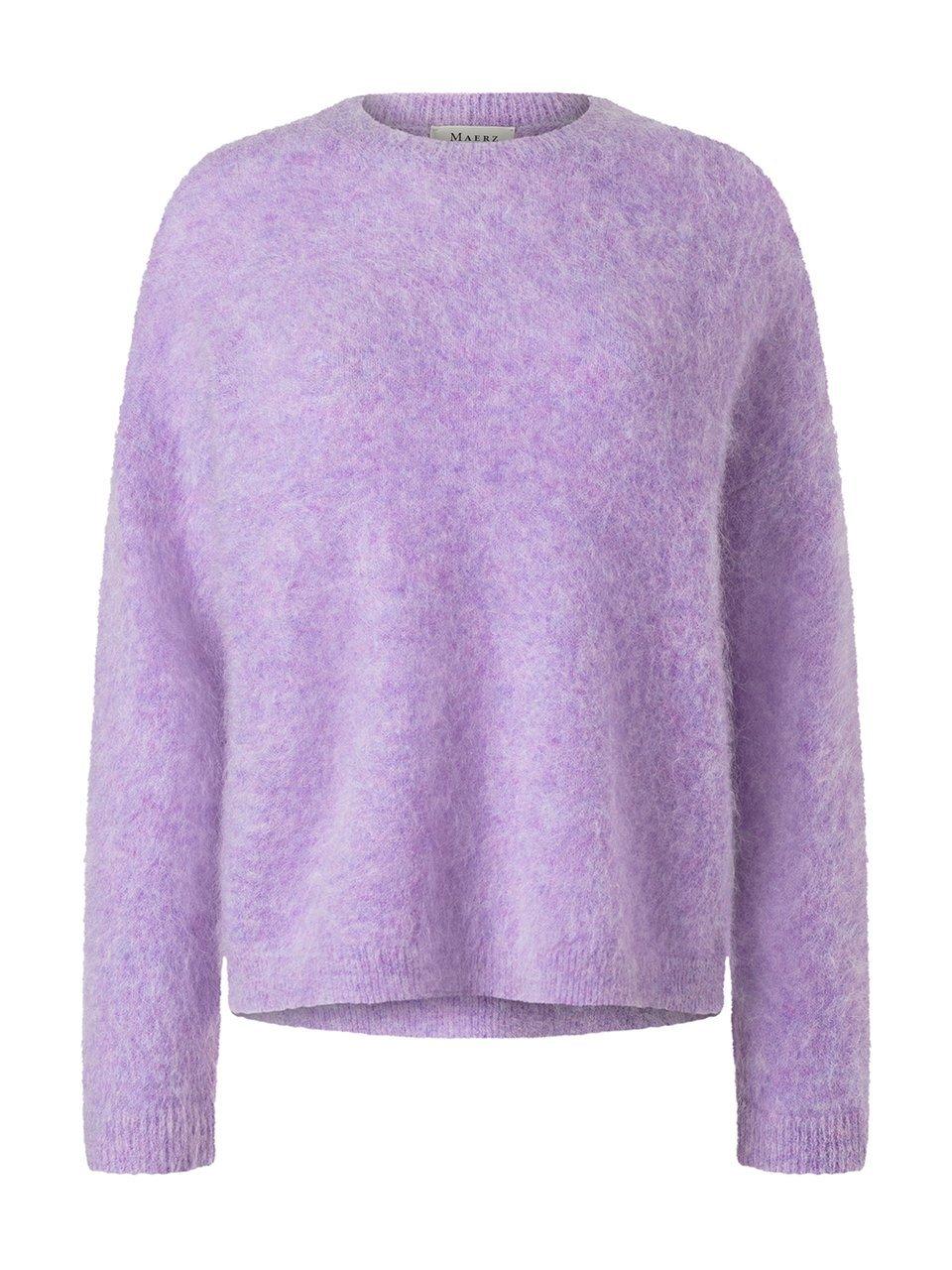 Rundhals-Pullover MAERZ Muenchen lila günstig online kaufen