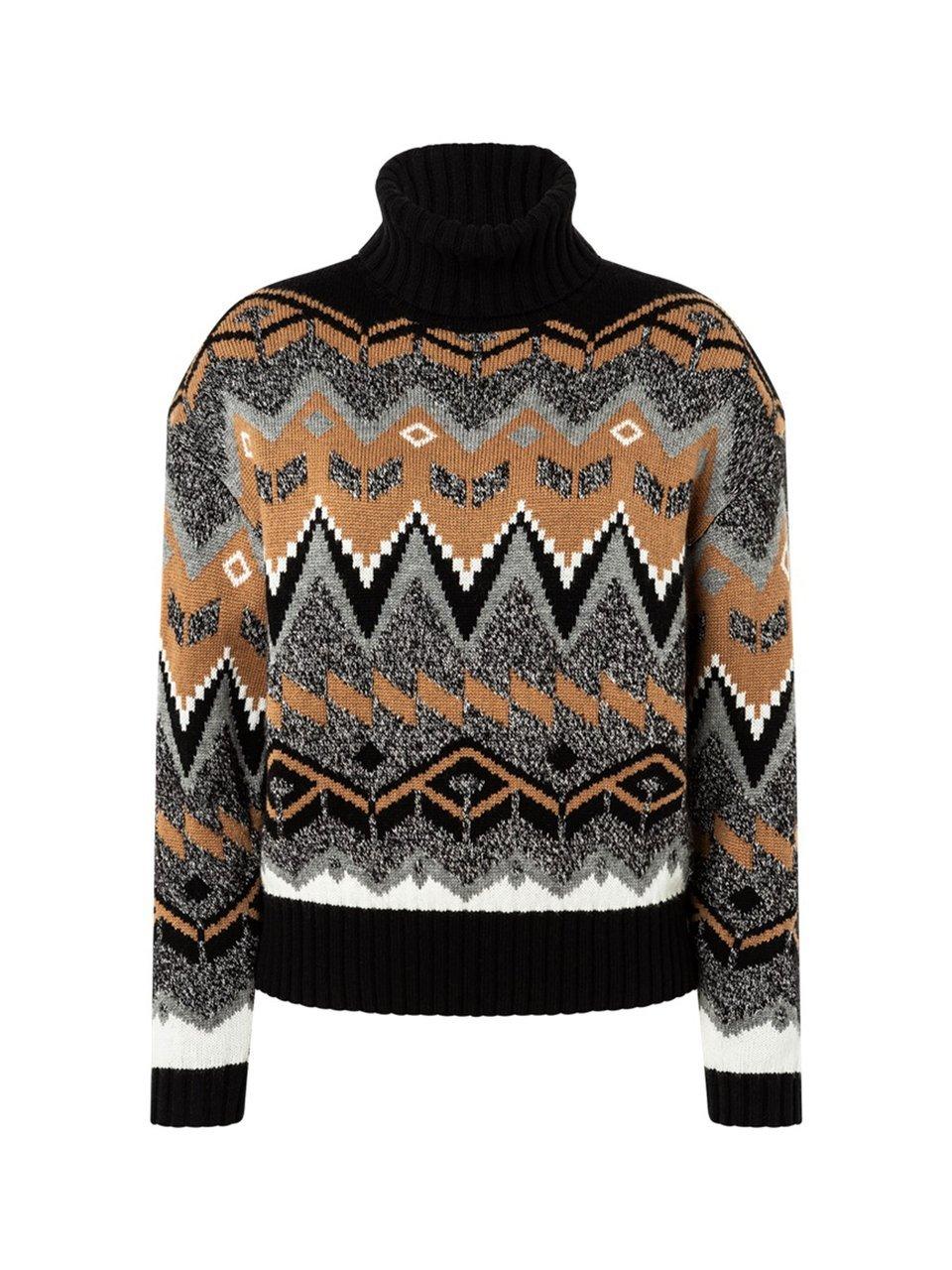 Rollkragen-Pullover Raegan Bogner schwarz günstig online kaufen