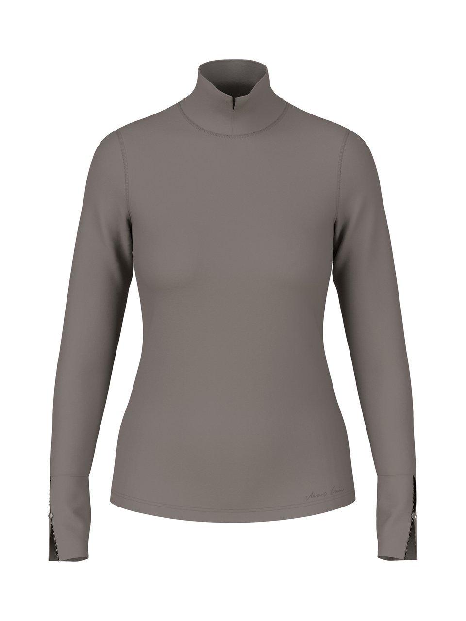 Shirt Stehkragen Marc Cain beige günstig online kaufen