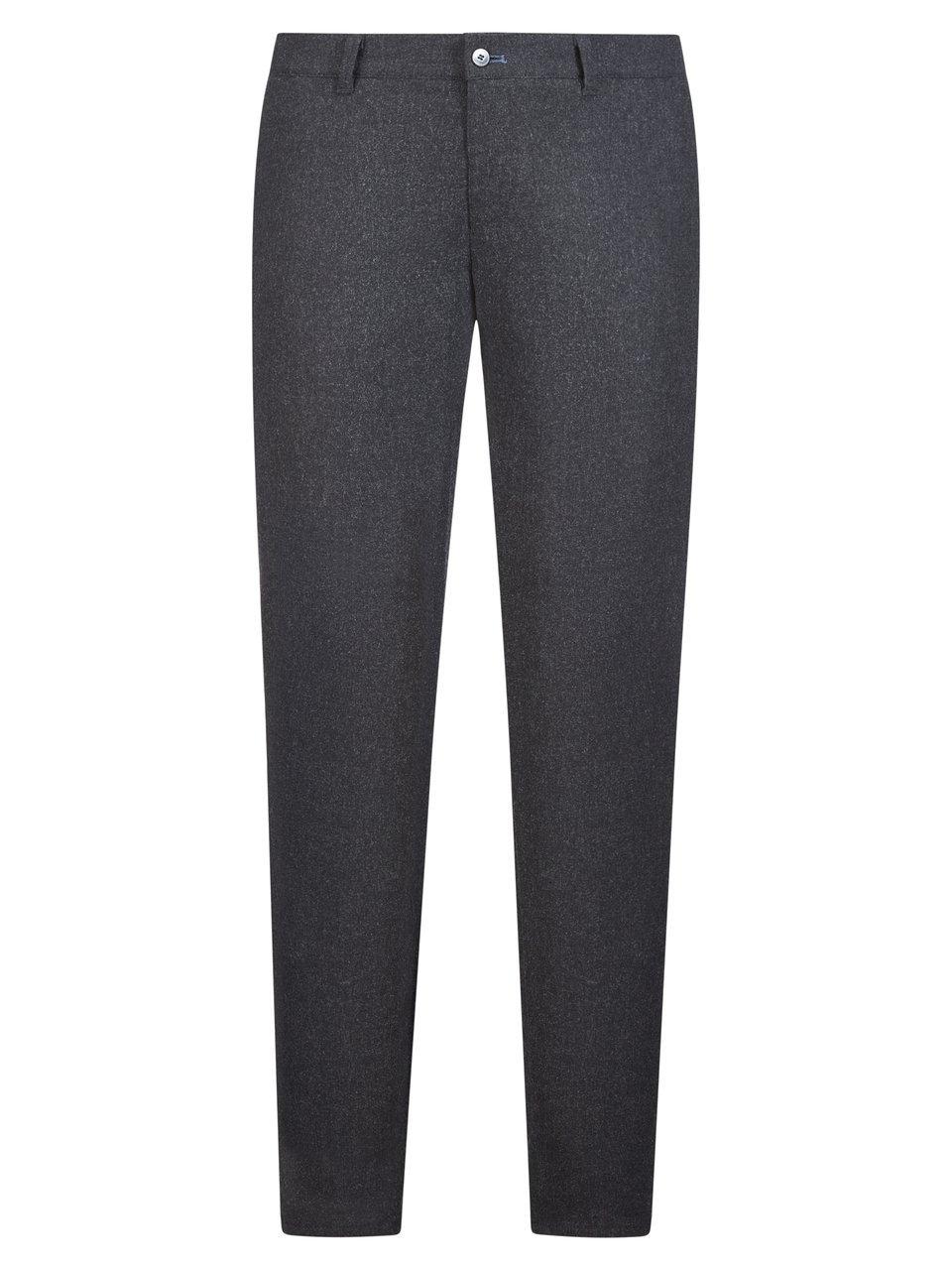Lange Flatfront-Chino Brax grau günstig online kaufen