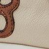 Creme/Braun/Metallic-122599
