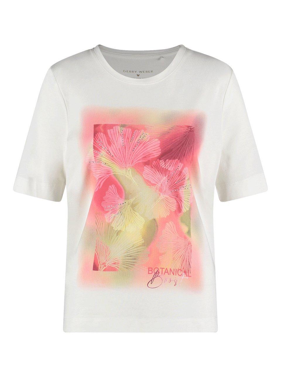 Rundhals-Shirt Gerry Weber weiss günstig online kaufen