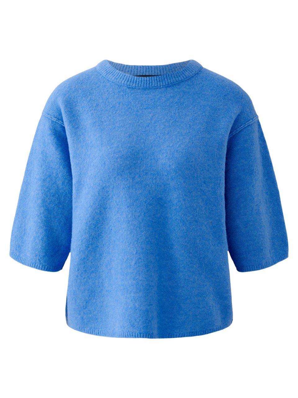 Rundhals-Pullover oui blau günstig online kaufen