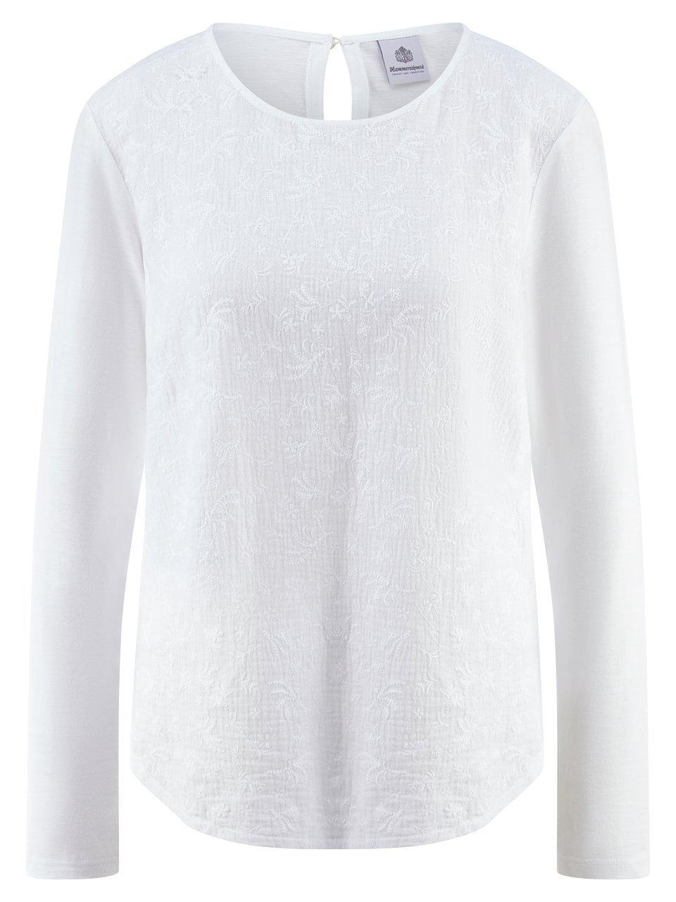 Rundhals-Shirt Hammerschmid weiss günstig online kaufen