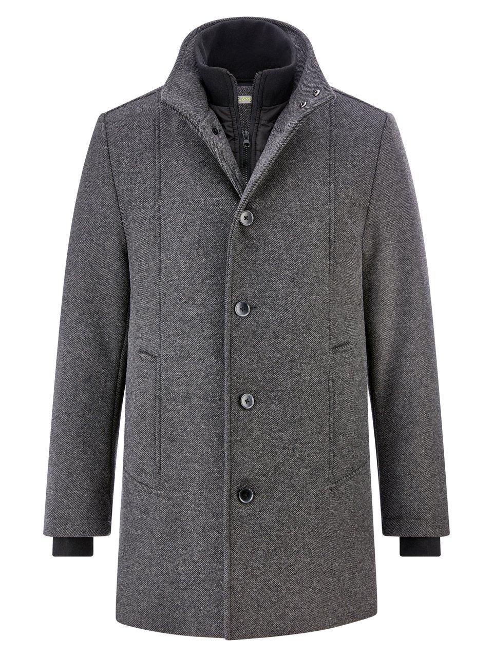 Lange Woll-Jacke CALAMAR grau günstig online kaufen