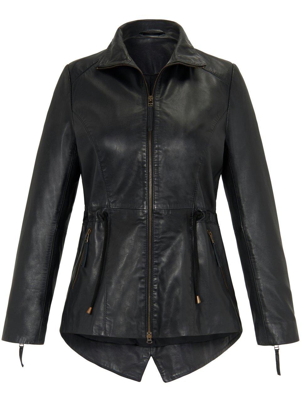 Lederparka aus 100% Leder Emilia Lay schwarz günstig online kaufen