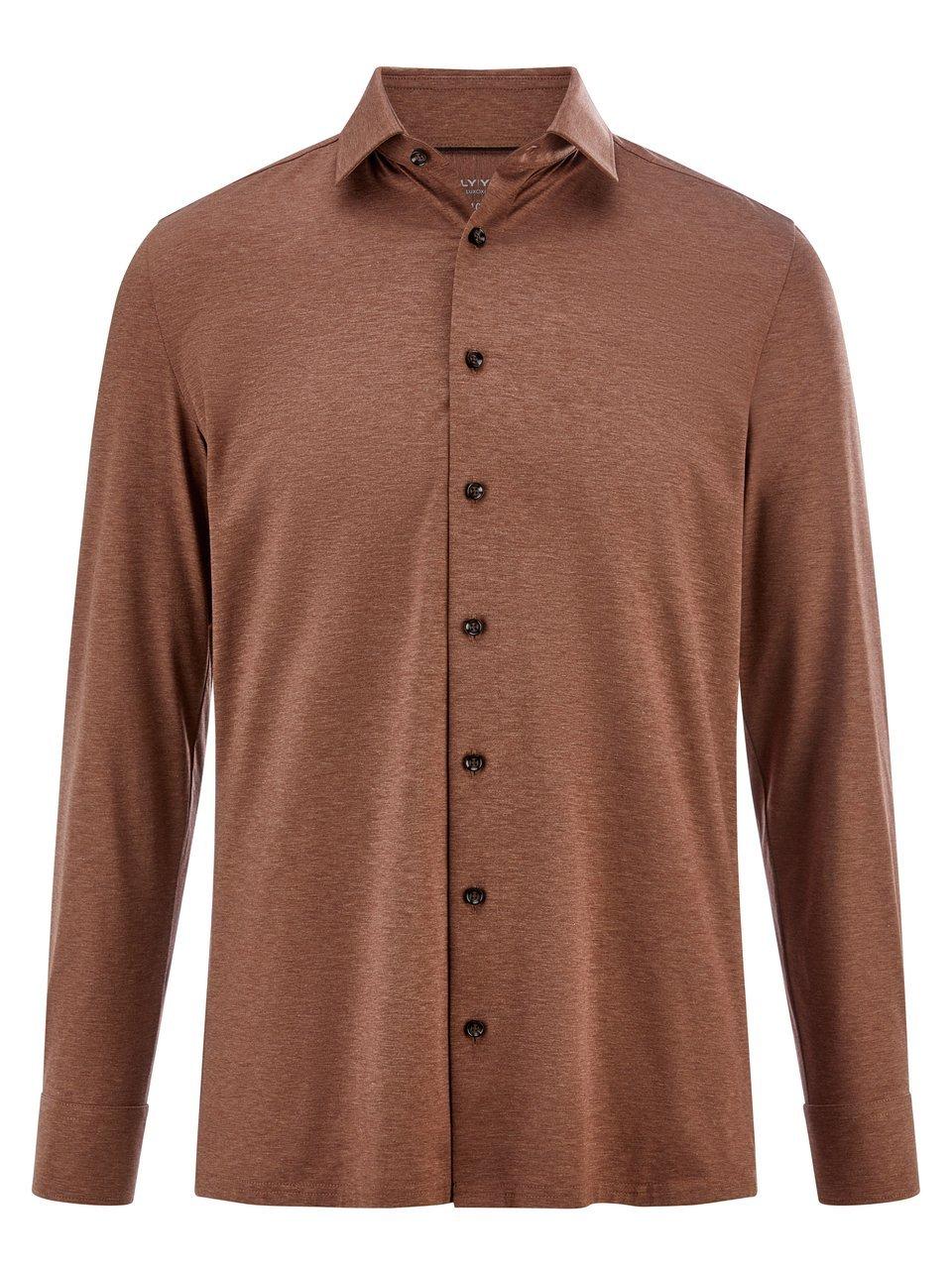 Jersey-Hemd Olymp braun günstig online kaufen