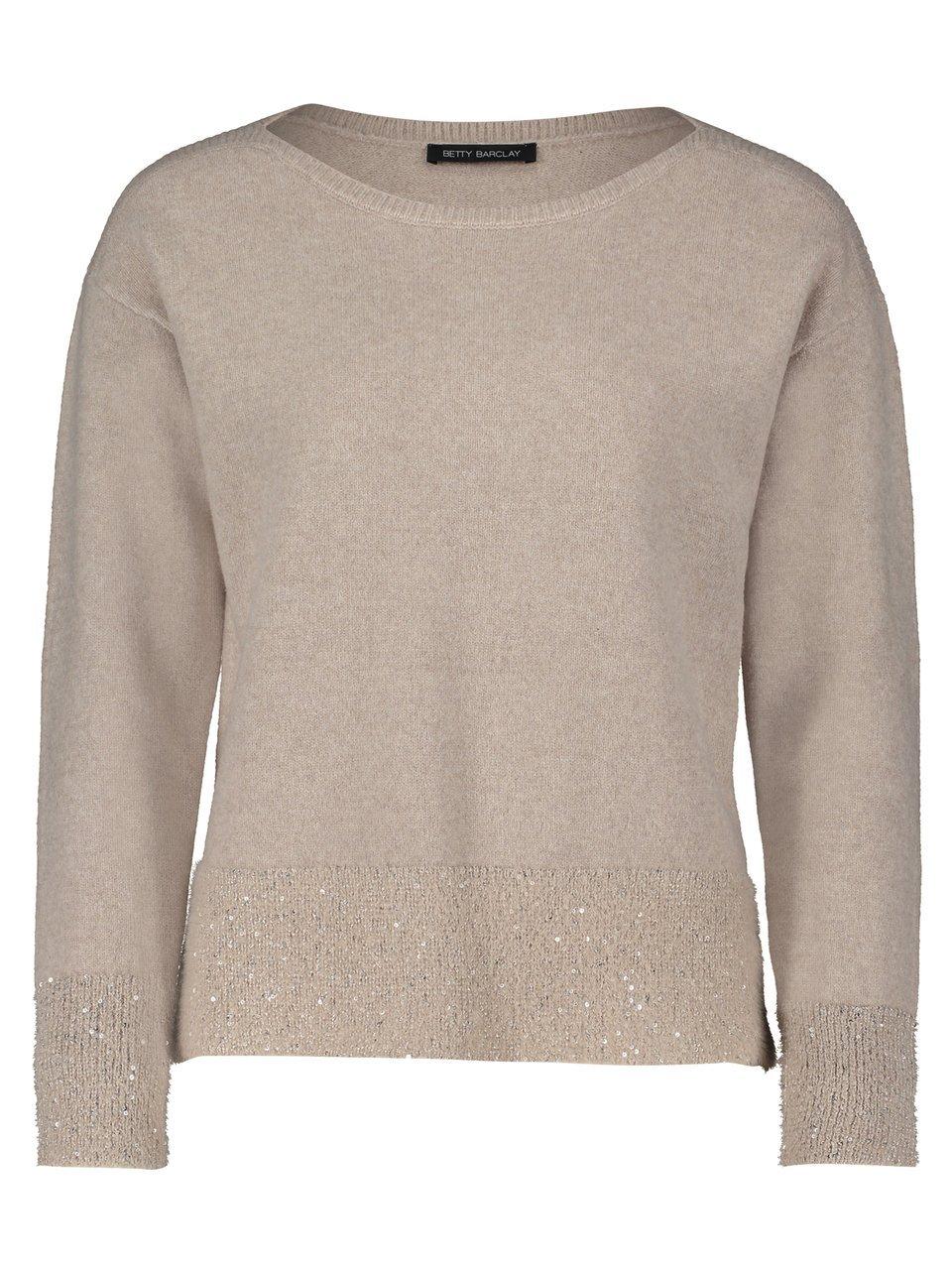 Rundhals-Pullover Betty Barclay beige günstig online kaufen