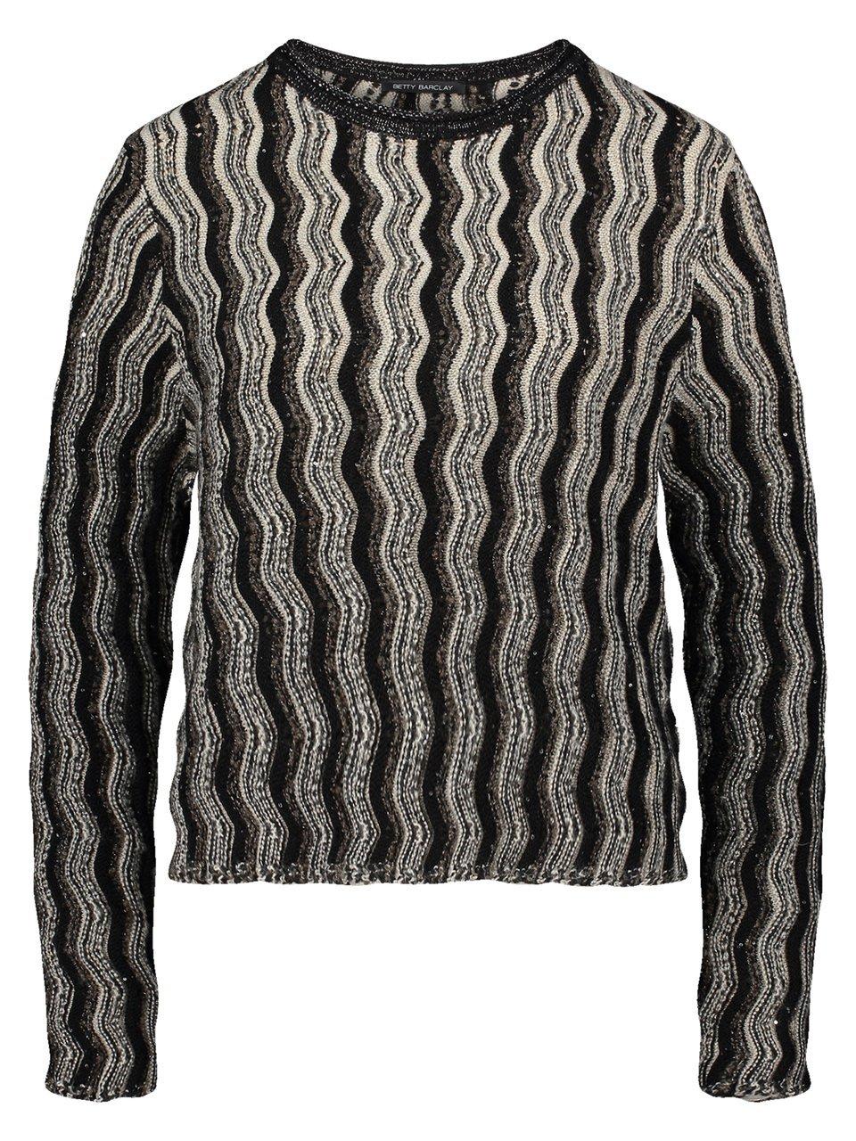 Rundhals-Pullover Betty Barclay schwarz günstig online kaufen