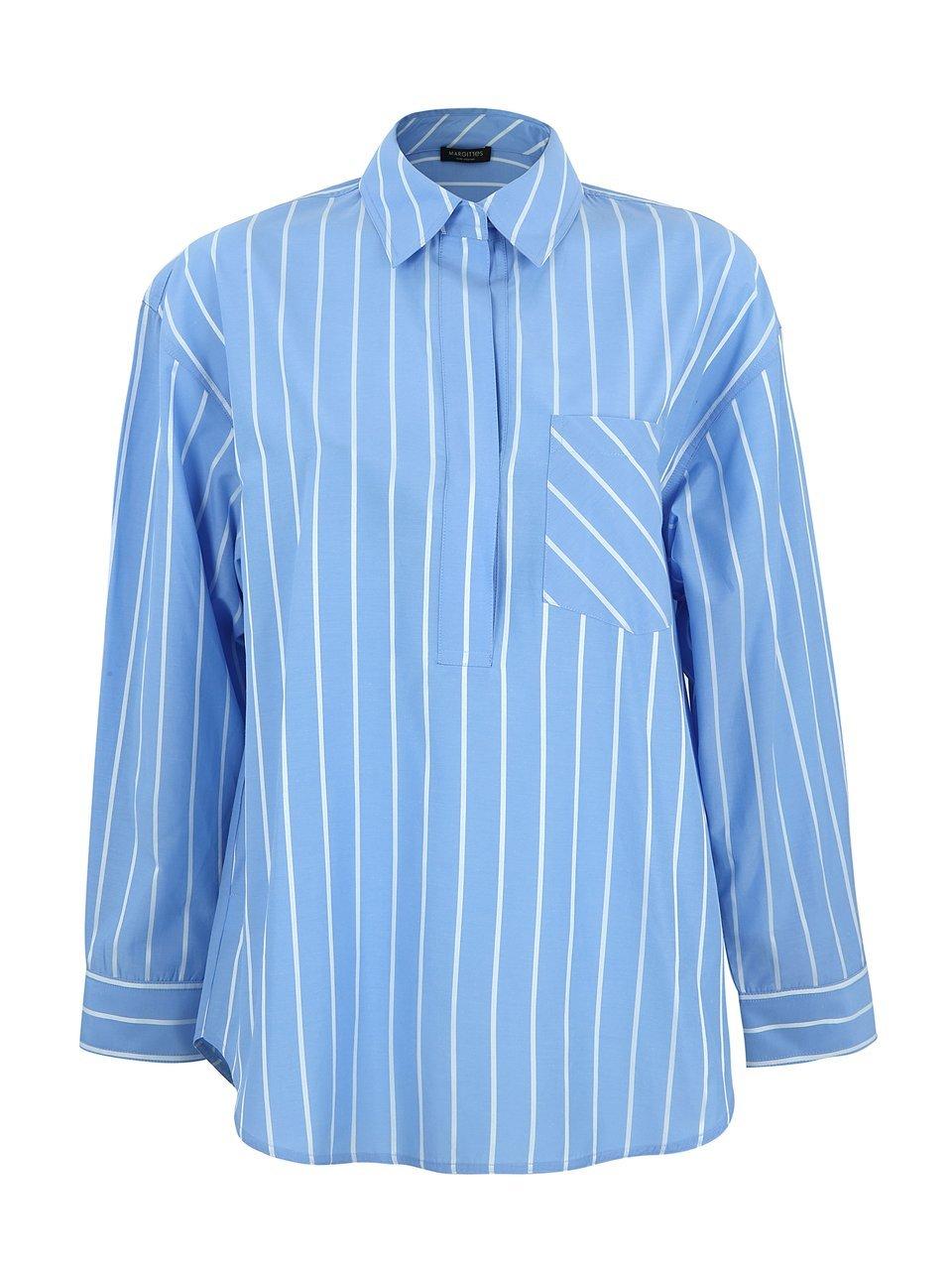 Long-Bluse Margittes blau günstig online kaufen