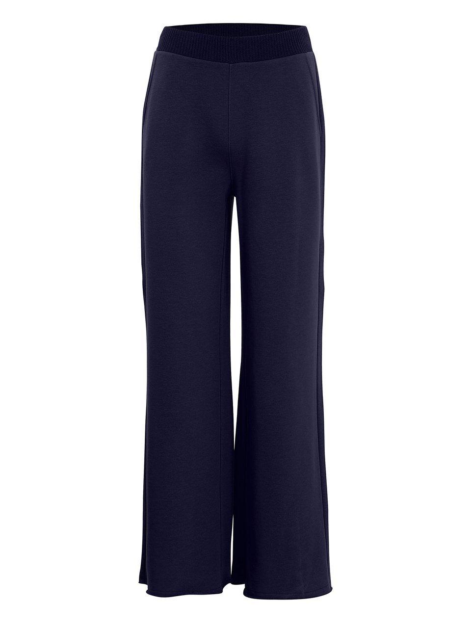 Knöchellange Wide Fit-Hose Margittes blau günstig online kaufen