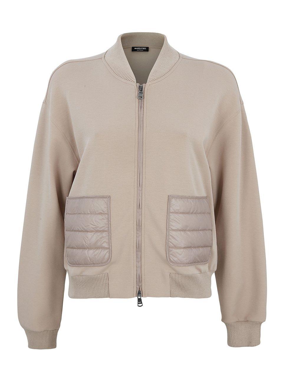 Jersey-Blouson Margittes beige günstig online kaufen