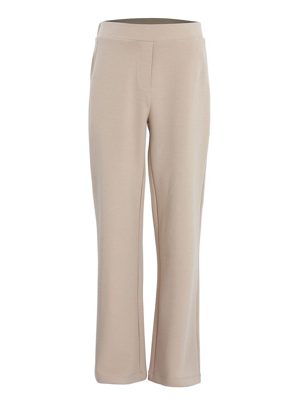 Wide Fit-Jersey-Hose Margittes beige günstig online kaufen