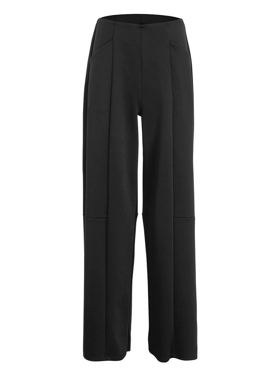 Wide Fit-Jersey-Hose Margittes schwarz günstig online kaufen