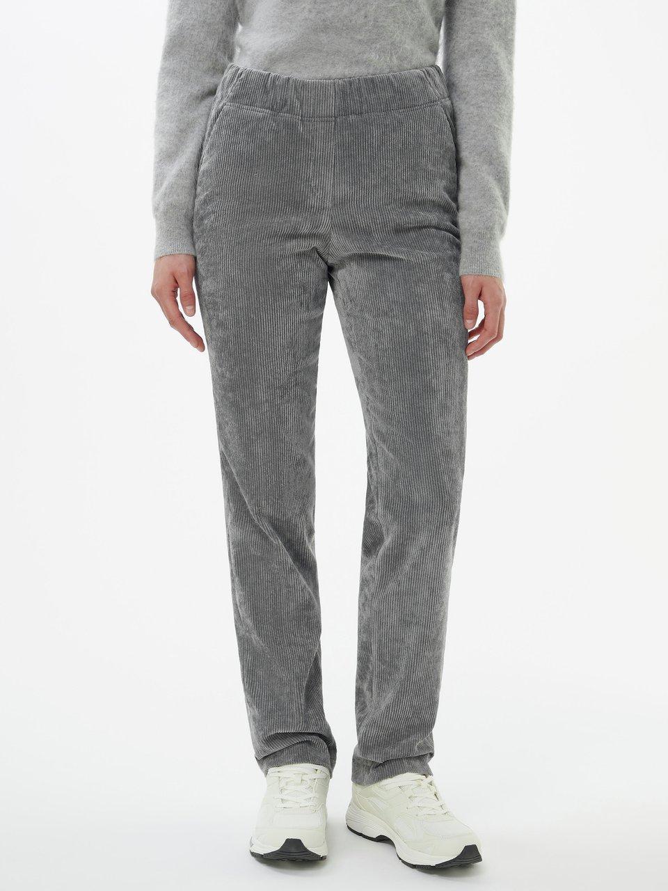 DAY.LIKE - Straight Fit-cordbroek met steekzakken
