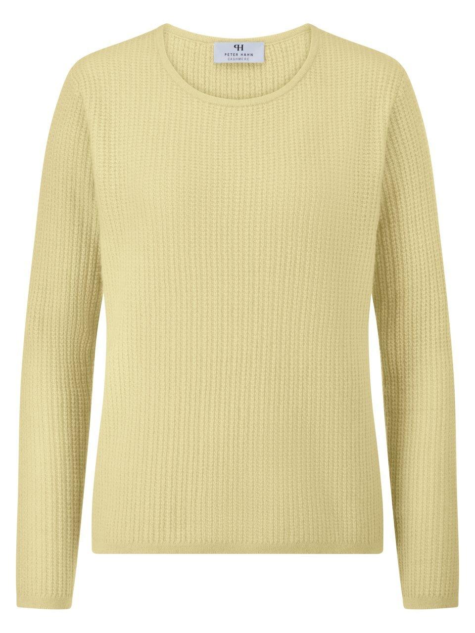 Rundhals-Pullover 1/1-Arm Peter Hahn gelb günstig online kaufen