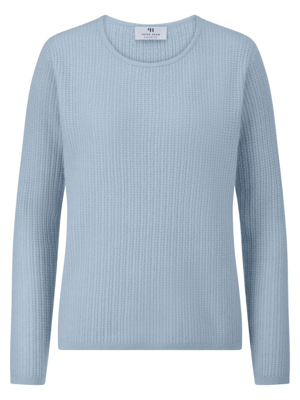 Rundhals-Pullover 1/1-Arm Peter Hahn blau günstig online kaufen