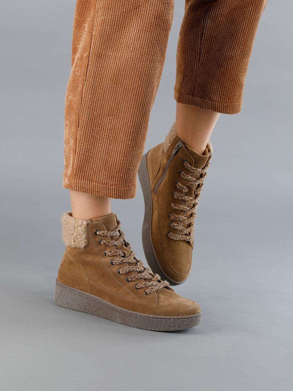 Gabor Comfort Veterschoen enkellaarsje hazelnoot