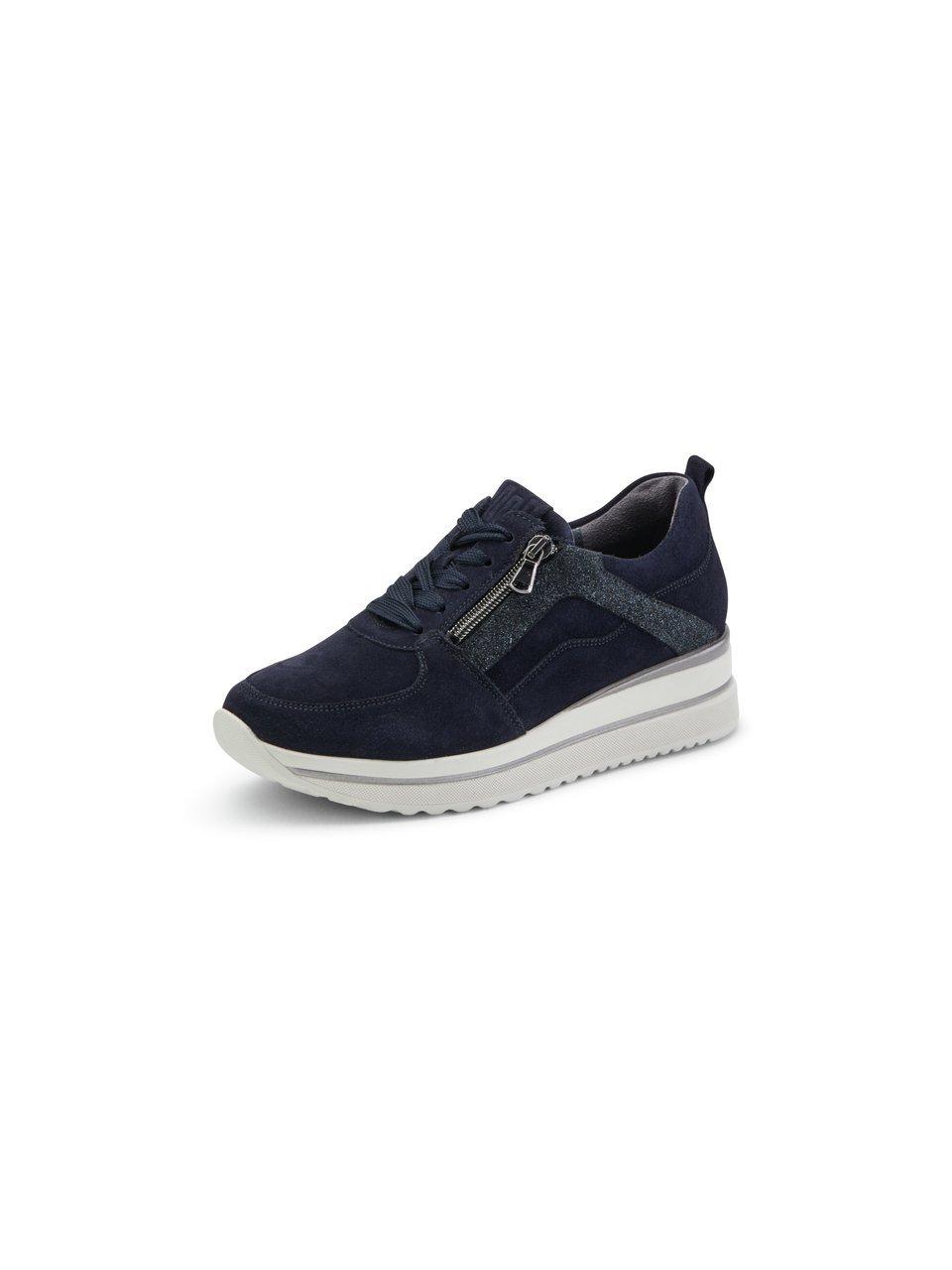 Thumbnail - Plateau-Sneaker Luana Waldläufer blau
