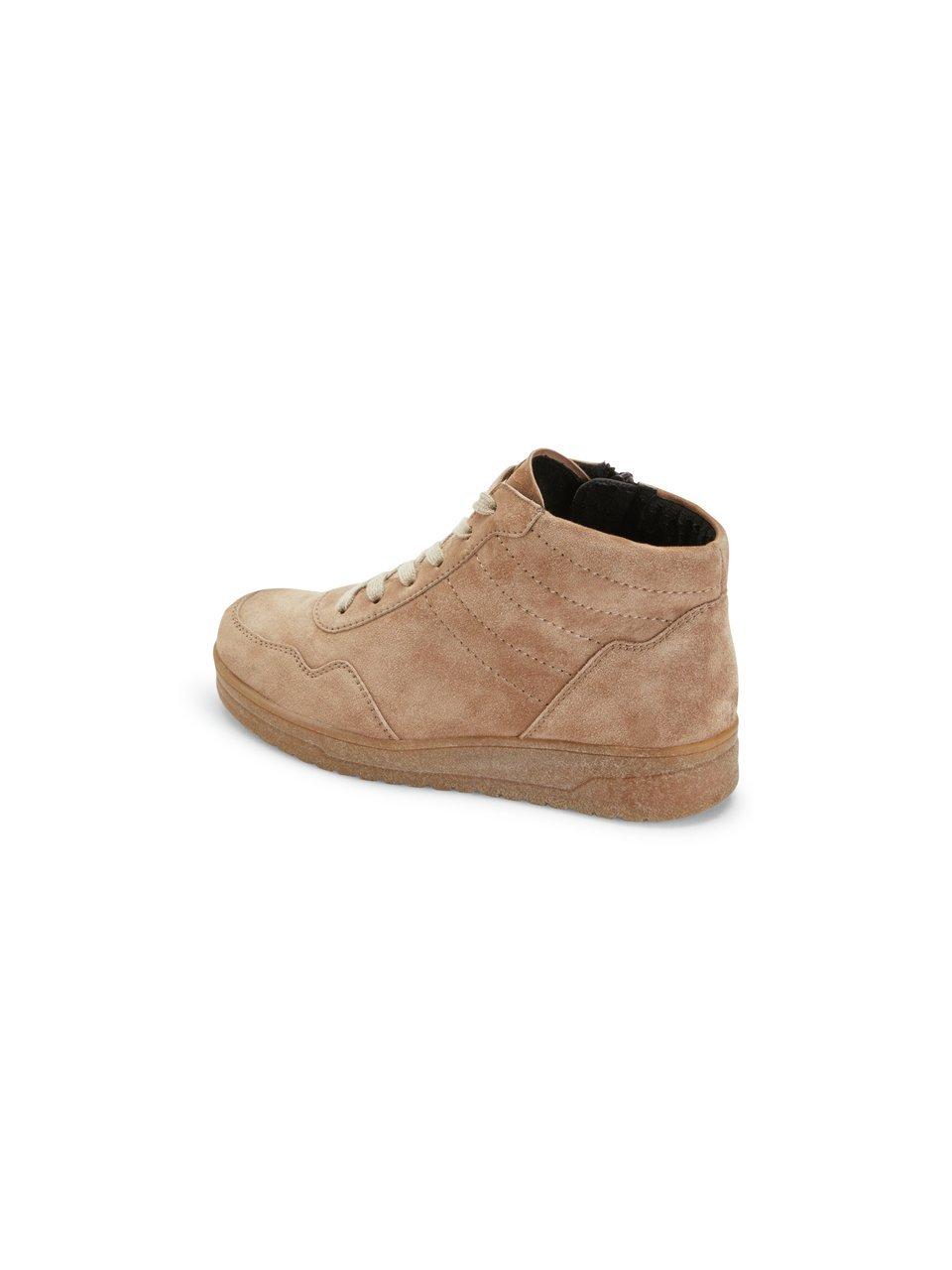 Schnür-Stiefelette Verona Semler beige