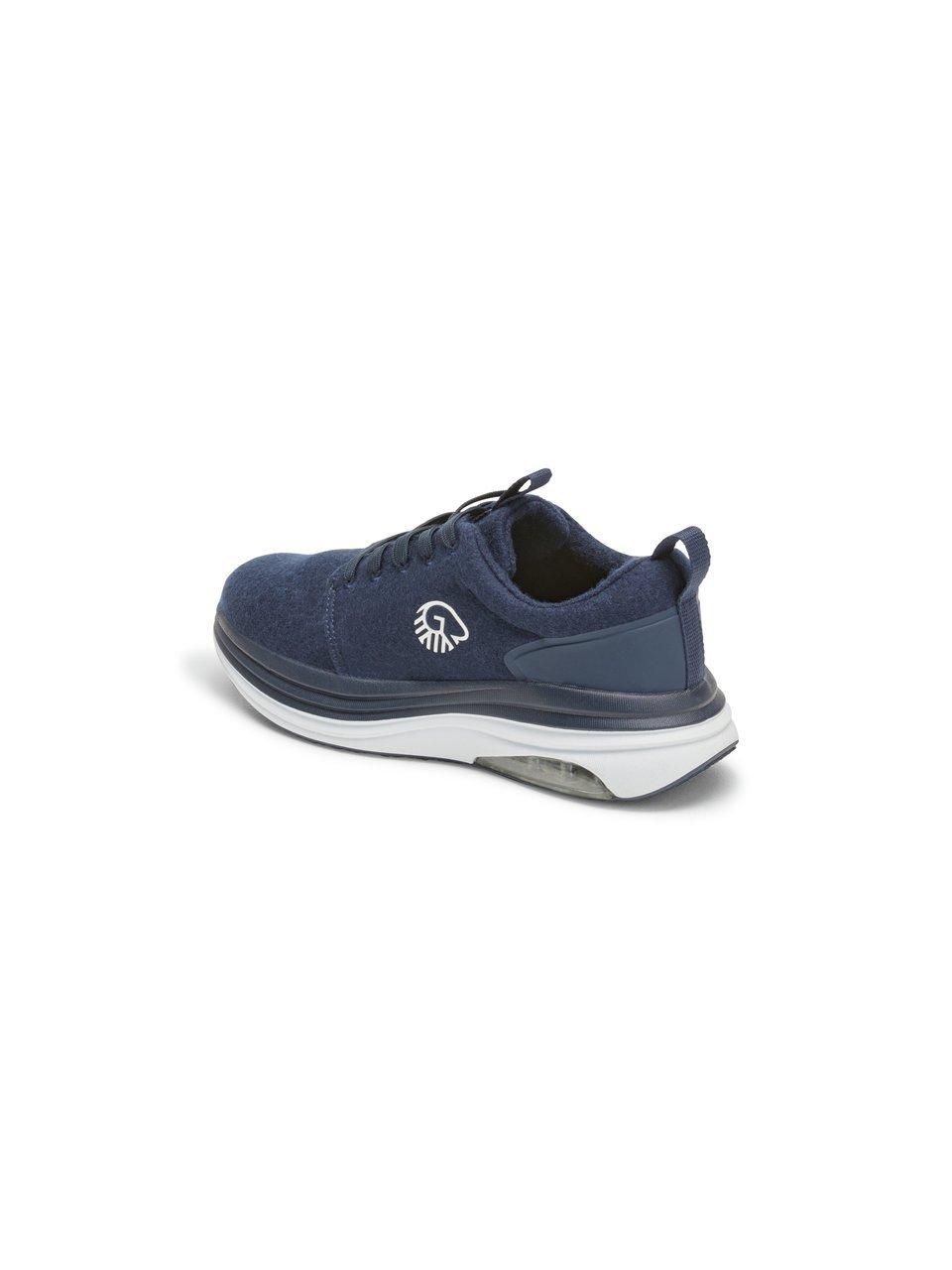 Sneaker Merino Curve Max Giesswein blau
