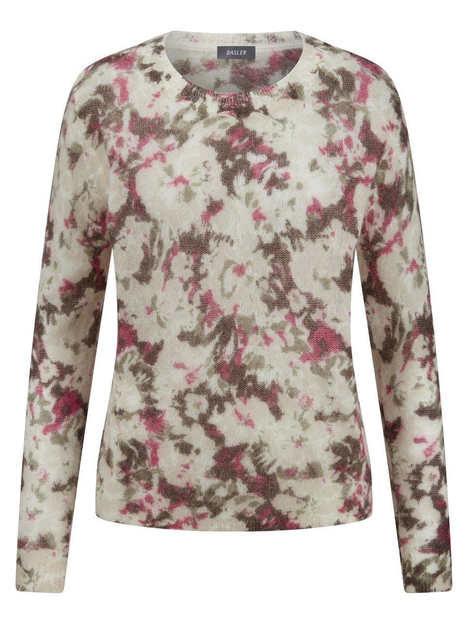 Rundhals-Pullover BASLER mehrfarbig günstig online kaufen