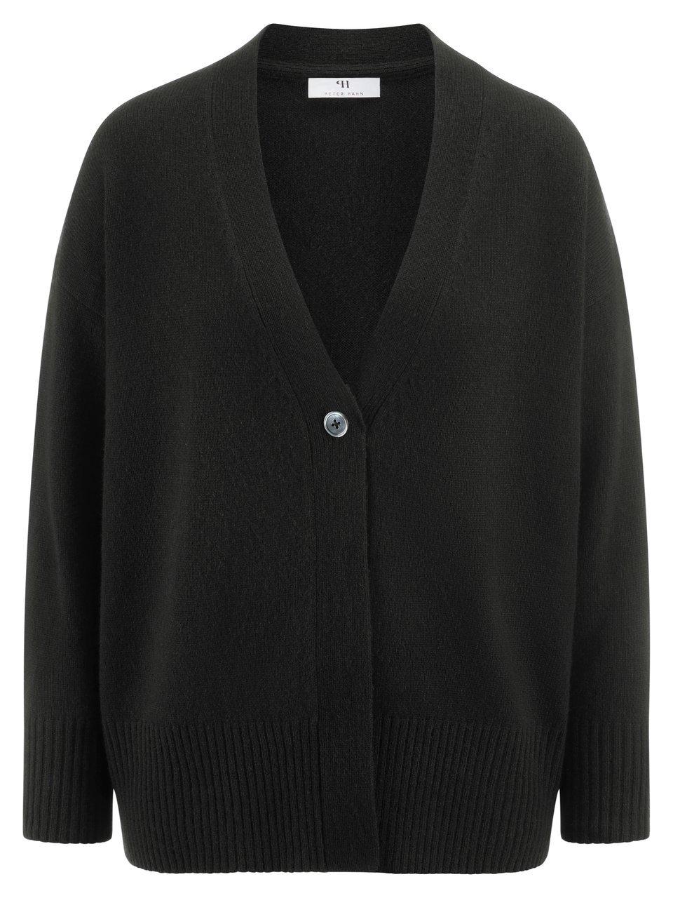 Strickjacke Peter Hahn schwarz günstig online kaufen