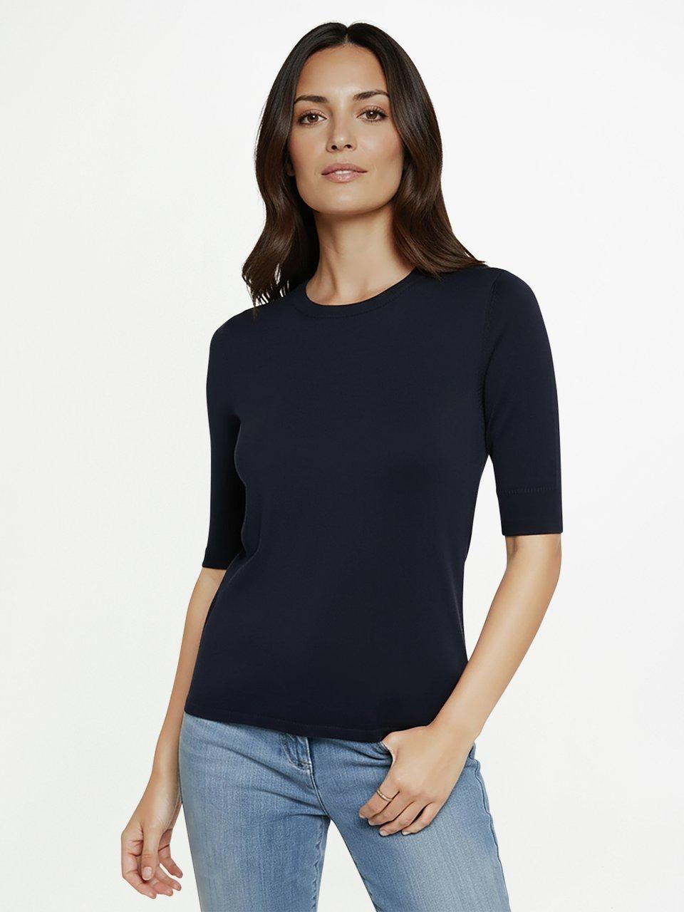 Peter Hahn - Rundhals-Pullover mit Kaschmir