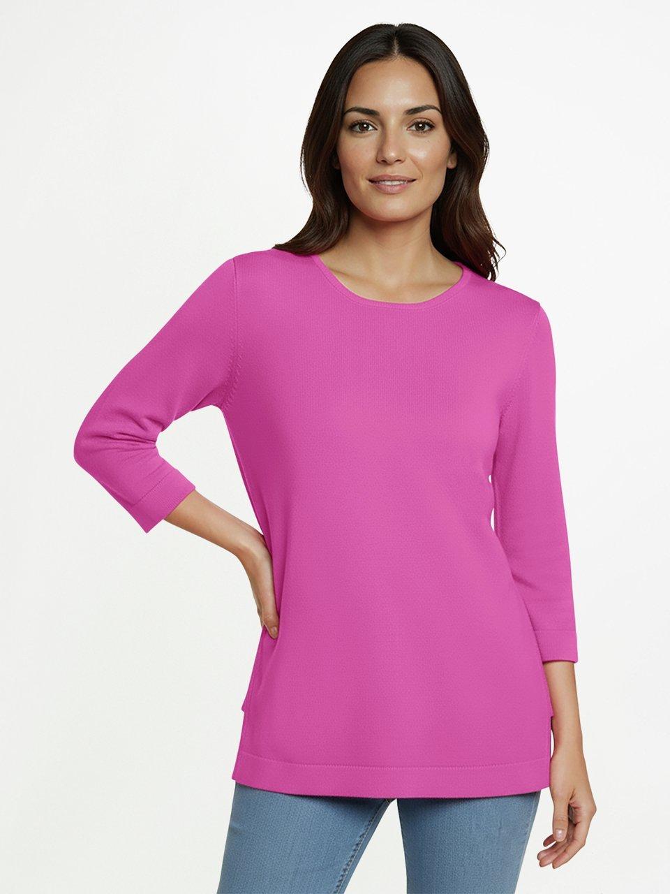 Peter Hahn - Long-Pullover mit Kaschmir