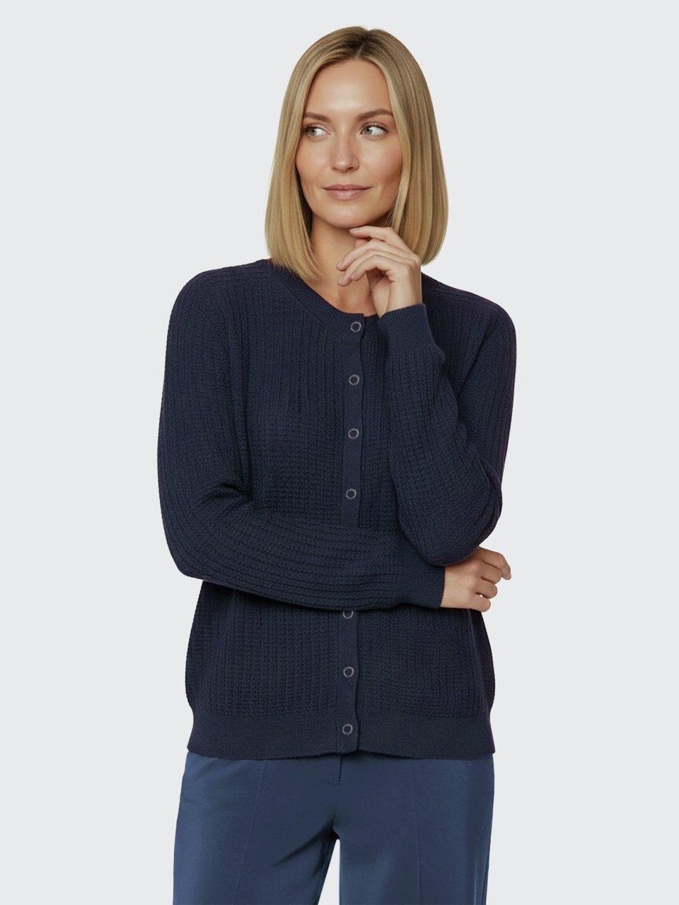 Peter Hahn - Strickjacke aus Seide und Kaschmir