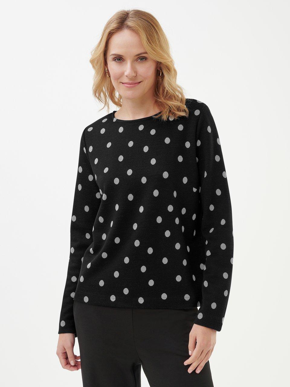 Efixelle - Strickshirt mit Rundhals-Ausschnitt