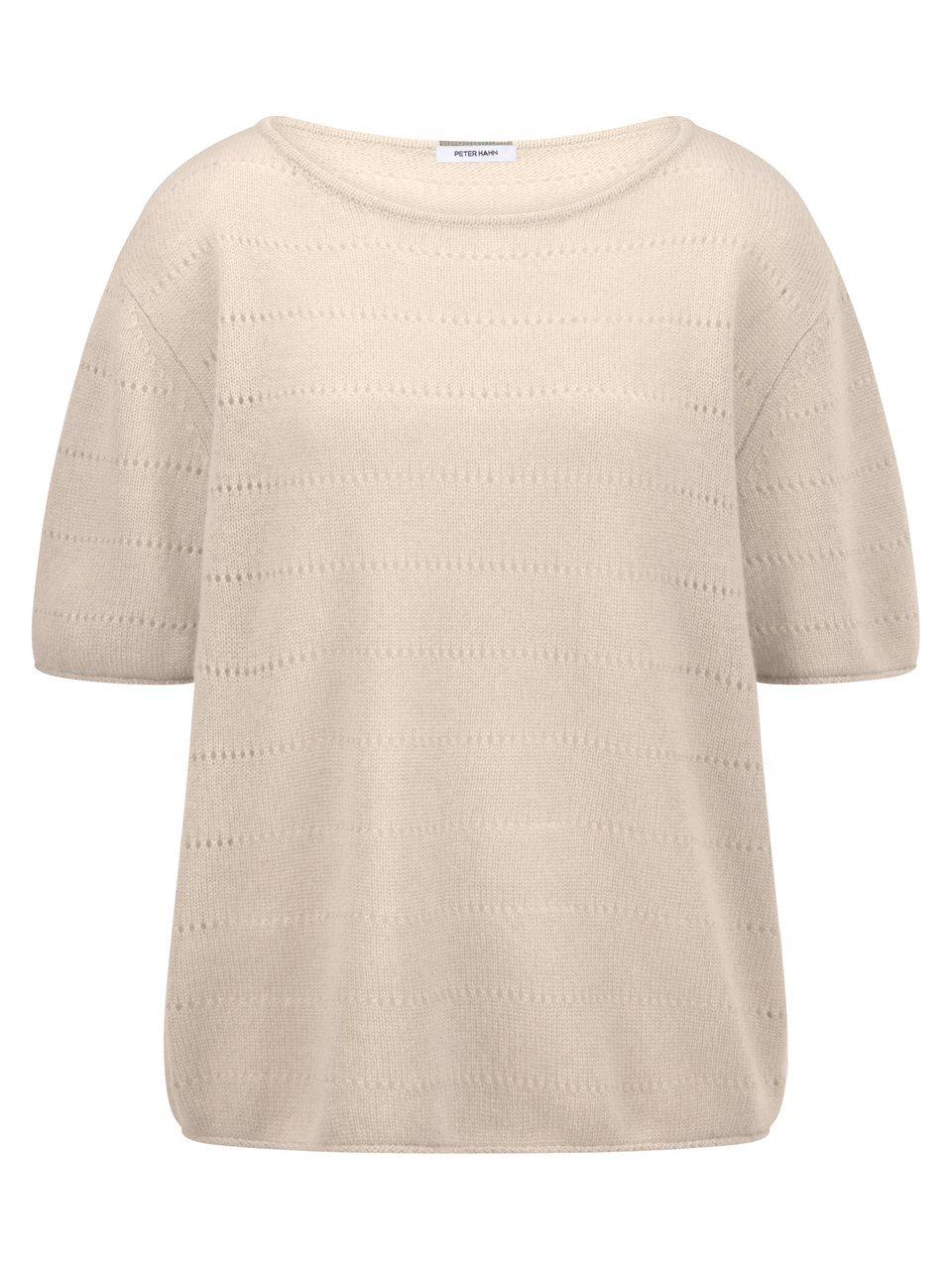 Pullover U-Boot-Ausschnitt Peter Hahn beige günstig online kaufen