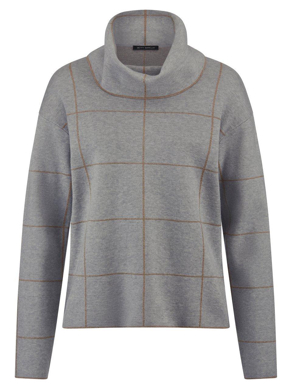 Rollkragen-Pullover Betty Barclay grau günstig online kaufen