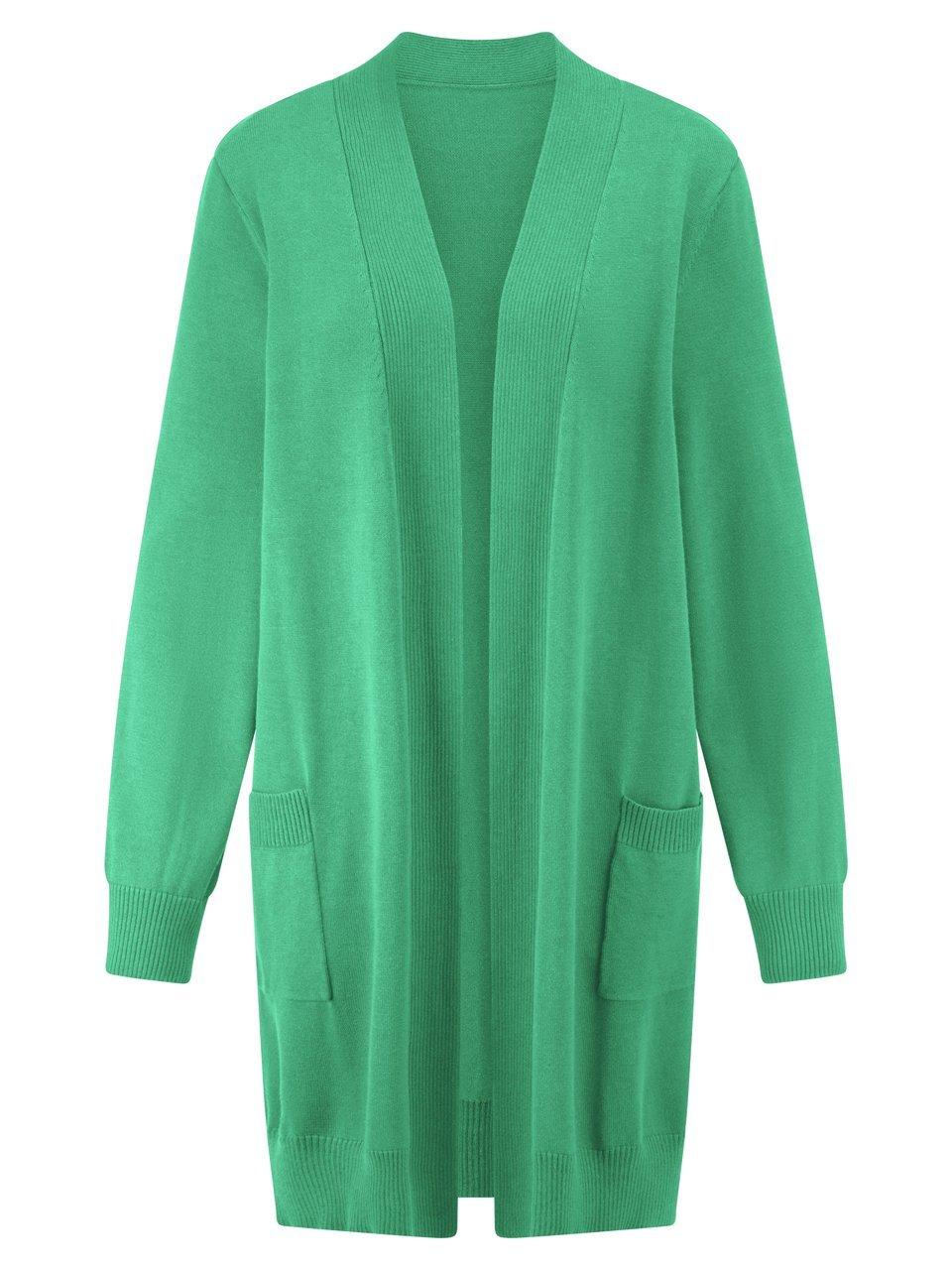 Long-Strickjacke Emilia Lay grün günstig online kaufen