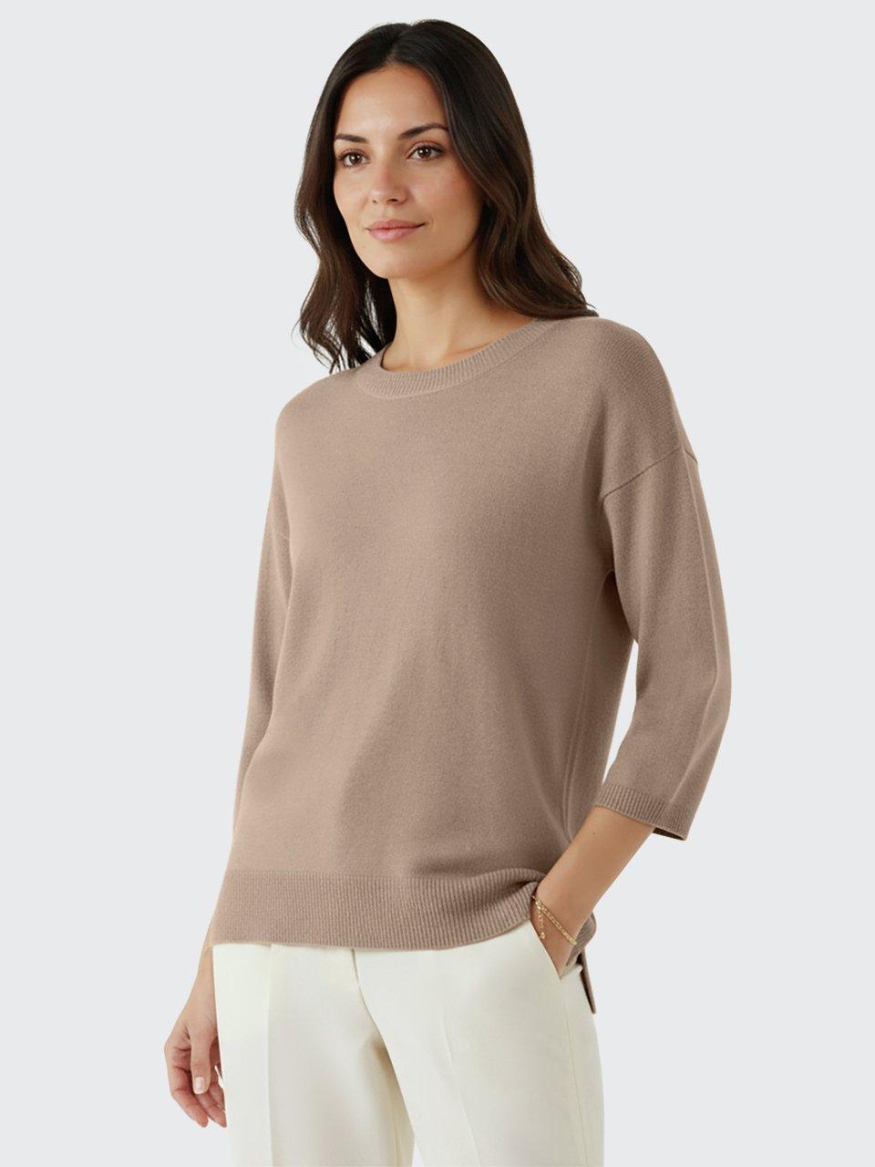 Peter Hahn - Rundhals-Pullover aus Kaschmir