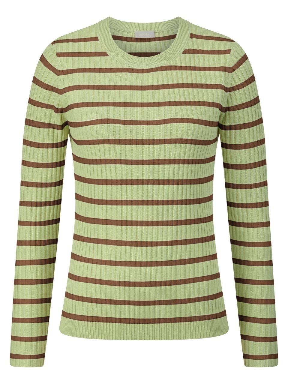 Rundhals-Pullover Peter Hahn grün günstig online kaufen