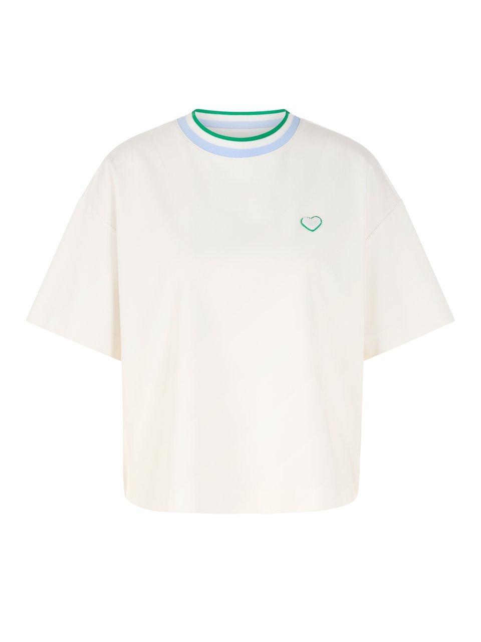 Rundhals-Shirt Marc Cain weiss günstig online kaufen