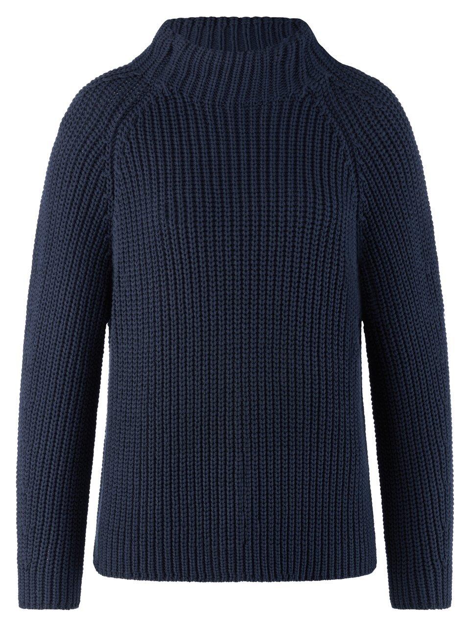 Pullover 1/1-Raglanarm Peter Hahn blau günstig online kaufen