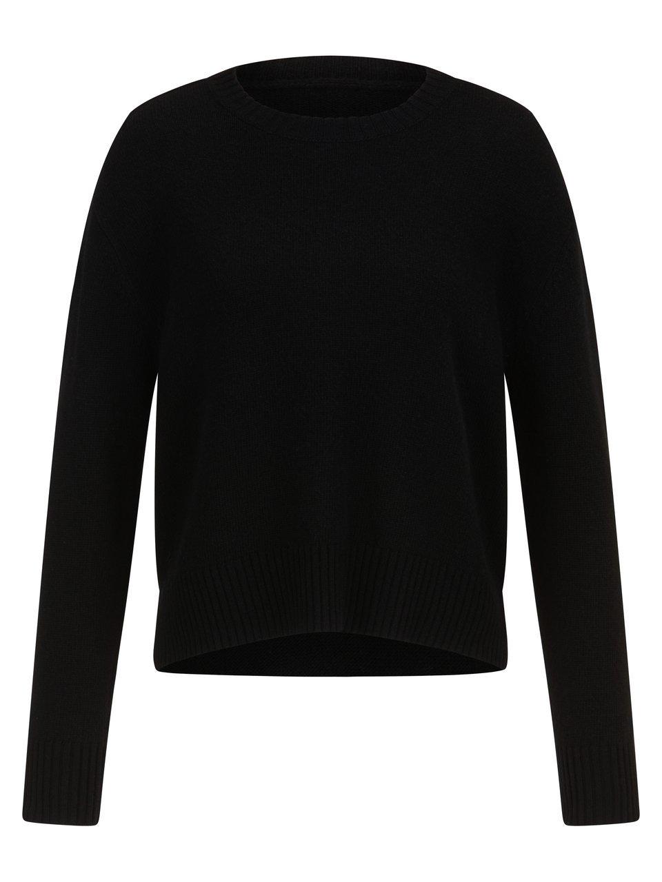 Rundhals-Pullover Peter Hahn schwarz günstig online kaufen