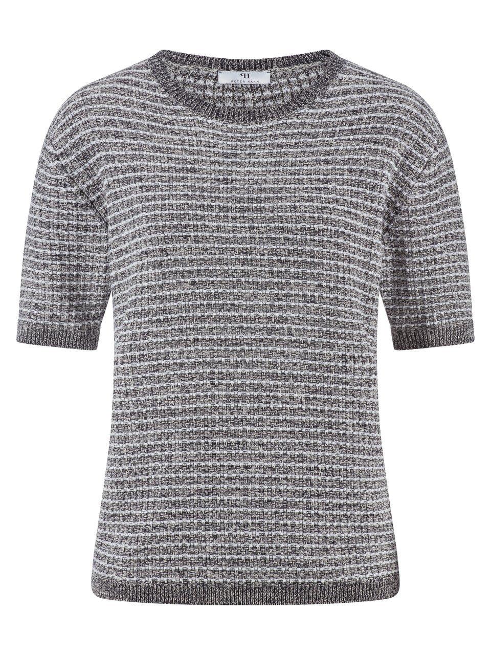 Rundhals-Pullover Peter Hahn grau günstig online kaufen