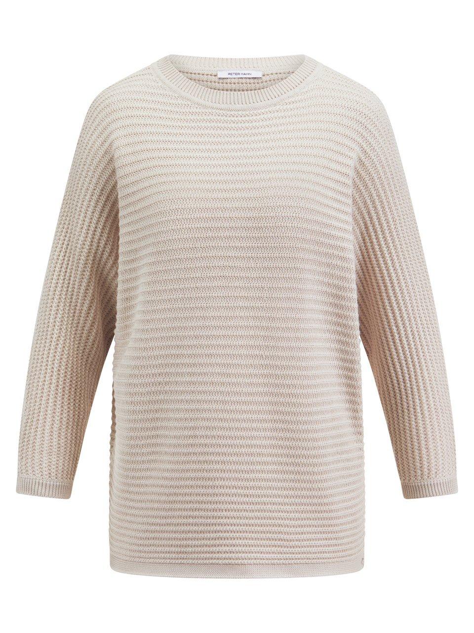 Pullover  U-Boot-Ausschnitt Peter Hahn beige günstig online kaufen