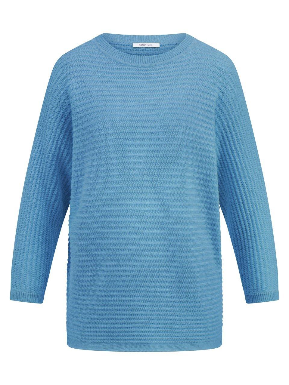 Pullover  U-Boot-Ausschnitt Peter Hahn blau günstig online kaufen