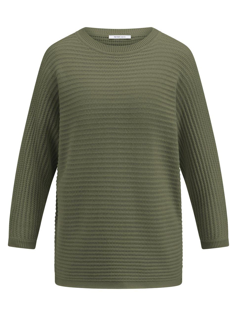 Pullover  U-Boot-Ausschnitt Peter Hahn grün günstig online kaufen