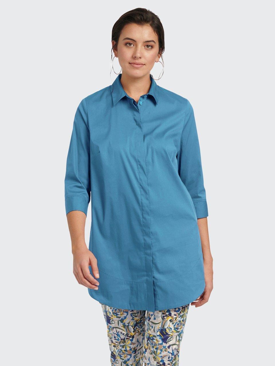 Emilia Lay - Lange blouse met 3/4-mouwe