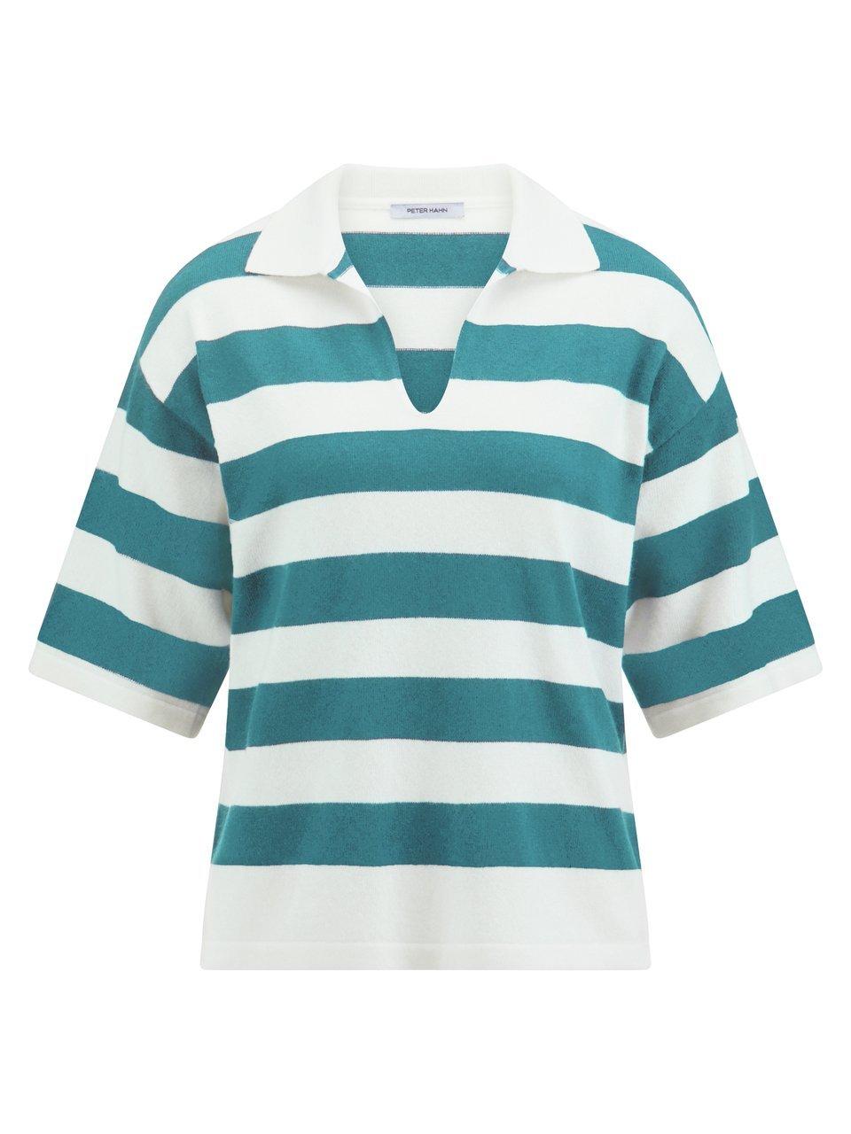 Polo-Pullover Peter Hahn blau günstig online kaufen