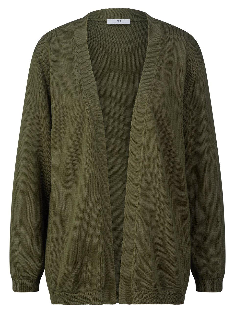 Strickjacke Peter Hahn grün günstig online kaufen